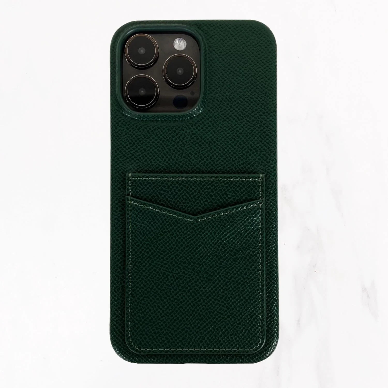 iPhone 15 Series - Jetsetter Double Pocket Case - Dark Green